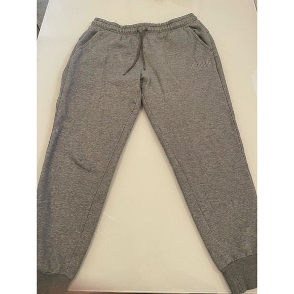 Puma Women’s Drawstring Waist Sweatpants Size XL Gray Fleece - Picture 5 of 6